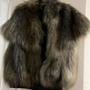 Dulce vita faux fur coat